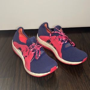 Pink/Purple Pure Boost Adidas